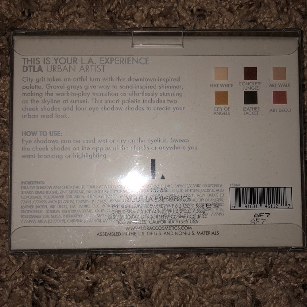 LORAC DTLA Eyeshadow & Cheek Palette - Picture 3 of 3